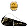 HUNDRED Flutter FF ATTK Strung Badminton Racket with Full Cover BlackWhite 80 g