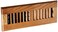 Decor Grates WL310M 3Inch by 10Inch Wood Louver Floor Register Medium Oak