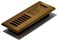 Decor Grates WL310M 3Inch by 10Inch Wood Louver Floor Register Medium Oak