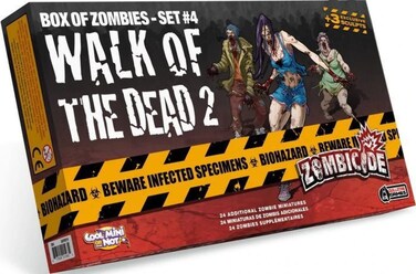 Zombicide Box of Zombies  Set 4 Walk of The Dead 2  Expand Your Zombicide Horde Cooperative Strategy Game with Tabletop Miniatures Ages 14 16 Players 1 Hour Playtime Made by CMON