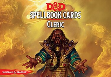 Gale Force Nine GF973902 Dungeons and Dragons Cleric Spell Deck Game 106 Cards