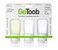 humangear GoToob Refillable Silicone ClearGreenBlue Large 3ozHG0187