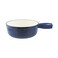 Swissmar KF66518 Lugano 2Quart Cast Iron Cheese Fondue Set 9Piece Deep Blue