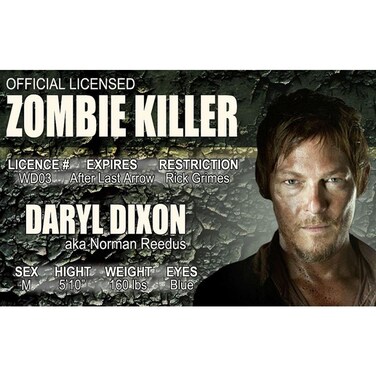 Signs 4 Fun Parody ID  Daryl Drivers License  Fake ID Novelty Card  Collectible Trading Card Drivers License  Novelty Gift for Holidays  Made in The USA