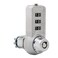 CombiCam Keys FJM Security 7440L 1125 Chrome
