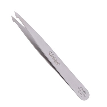 Tweezers  Eyebrow Twin Tweezer  Slant Tip Pointed Tip German Stainless Steel Hair Removal Facial  By The Unique Edge