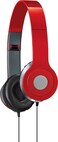 iLive iAH54R OvertheEar DJ Headphones Red
