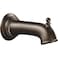 Moen 3814ORB Brantford 12Inch Slip Fit Connection Diverter Tub Spout Oil Rubbed Bronze