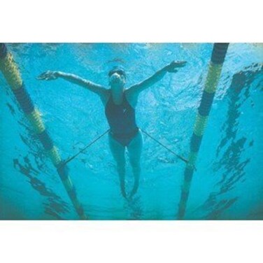 StretchCordz Stationary Swim Trainer Green
