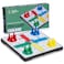Yellow Mountain Imports Ludo Magnetic Folding PocketSize Travel Board Game Set  65 Inches