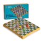 Yellow Mountain Imports Magnetic Snakes and Ladders Board Game Set  97 Inches  Portable Folding  Travel Perfect
