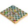 Yellow Mountain Imports Magnetic Snakes and Ladders Board Game Set  97 Inches  Portable Folding  Travel Perfect