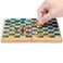 Yellow Mountain Imports Magnetic Snakes and Ladders Board Game Set  97 Inches  Portable Folding  Travel Perfect