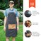 Foster  Rye Grilling Apron with Pocket Canvas Apron for Men with Adjustable Strap BBQ  Grill Accessories for Indoor  Outdoor Cooking 35 x 2675 Black