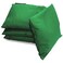 Driveway Games All Weather Cornhole Bean Bag Set Waterproof Regulation Corn Toss Bags Green