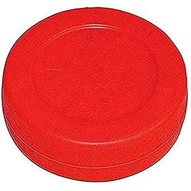 Cosom Floor Hockey Puck for Floor and Street Hockey for Practice and Training High School Physical Education Equipment Fast Action Tough Molded Vinyl Plastic Official Size All Surface Orange