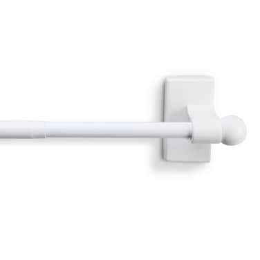 Rod Desyne MAG01 Magnetic Curtain Rod 1730 inch White