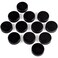 Crown Sporting Goods Ice Hockey Pucks Set of 12 6Ounce