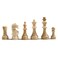 English Staunton Wood Tournament Chess Pieces Weighted with Deluxe Wooden Treasure Box  375 Inch King