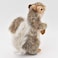 Hansa Squirrel Plush 8 Gray