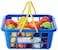 Casdon Fruit  Veg Basket  Assorted Toy Basket with Fruits  Vegetables for Children Aged 2  Perfect for Playing Shops
