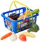 Casdon Fruit  Veg Basket  Assorted Toy Basket with Fruits  Vegetables for Children Aged 2  Perfect for Playing Shops