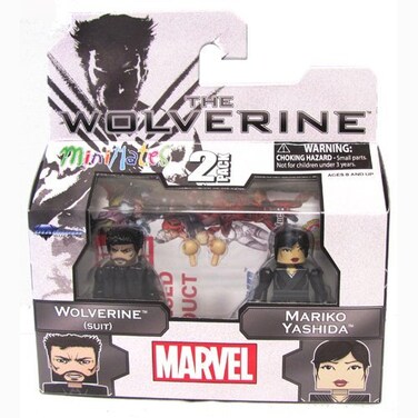 Minimates The Wolverine Suit and Mariko Yashida 2Pack