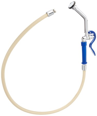 American Standard 7866115002 Bedpan Cleanser with Wall Nozzle Polished Chrome