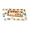 Constructive Playthings 28 pc Match The Wings Butterfly Dominoes Game with 4 L x 2 W x 58 Thick Brightly Colored Dominoes and 14 34 L Wooden Storage Case for Ages 2 Years and Up