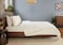 SHEEX Original Performance Sheet Set Cooling Bed Sheet with 1 Flat Sheet 1 Fitted Sheet and 2 Standard Pillowcases Queen Ecru