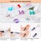Sntieecr 320 Pieces Letter Resin Molds Alphabet Silicone Casting Molds Kits with Glitter Powder Epoxy Tools and Metal Accessories for DIY Keychains and Craft Making