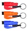 RESQME Original Keychain Car Escape Tool RedOrangeBlue  Pack of 3