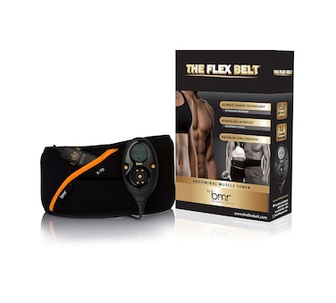 The Flex Belt Abdominal Muscle Toner  Black 2447