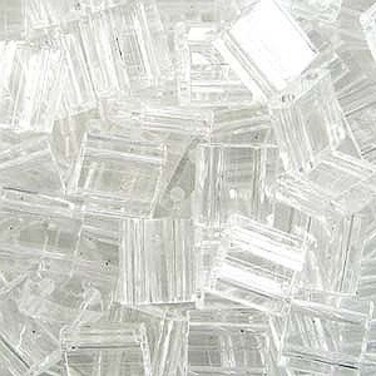 Miyuki Tila 2 Hole Square Beads Crystal 72Gr 915210