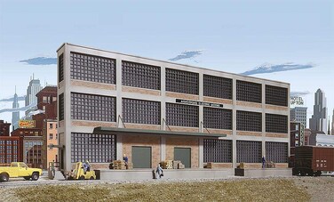 Walthers Cornerstone Series174 HO Scale Background Building Kits Armstrong Electric Motors