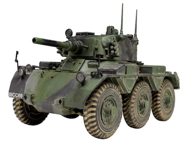Dragon Models British Armored Car Saladin Mk II  Black Label Series Model Kit 135 Scale