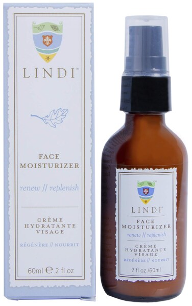 Lindi Skin Face Moisturizer for Dry and Damaged Skin  Hydrating Soothing  Moisturizing Cream 2 fl oz
