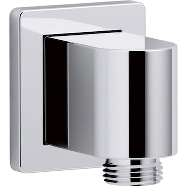 KOHLER Awaken WallMount Supply Elbow with Check Valve Polished Chrome