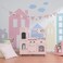 Teamson Kids Little Chef Wooden Westchester Retro Kids Play Kitchen Playset for Toddlers Child Children Boy Girl Pink