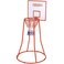 SS Worldwide Mini Steel Basketball Goal with Backboard  4H Rim  18 Rim  Stable 36 Base for Kids