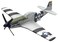 Corgi CC99304 NA Mustang P51 Flight Diecast Vehicle 172 Scale