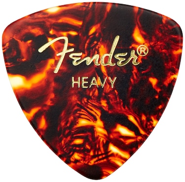 Fender Classic Celluloid Guitar Picks 346 Shape Tortoise Shell Heavy 72Pack