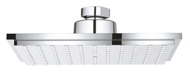 Grohe 27705000 Euphoria Cube Rain Shower Head 25 GPM Starlight Chrome