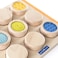 Guidecraft Colorful Tactile Search and Match  Soft Textures Sensory Memory Game for Toddlers