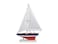 Hampton Nautical Pacific Sailer Sails Boat 17 Blue
