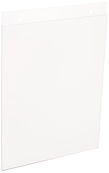 Staples Vertical Wall Mount Sign Holder Portrait 8 12 W x 11 H