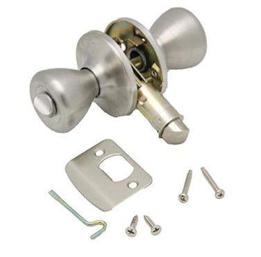 AP Products 013202SS Privacy Lock Set  Silver