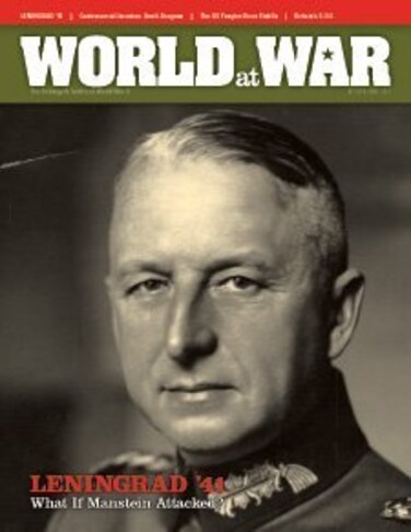 DG World at War Magazine Issue 17 with Leningrad 41 Board Game