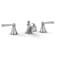 Toto TL220DD1CP Vivian Widespread Lavatory Faucet with Lever Handles Polished Chrome