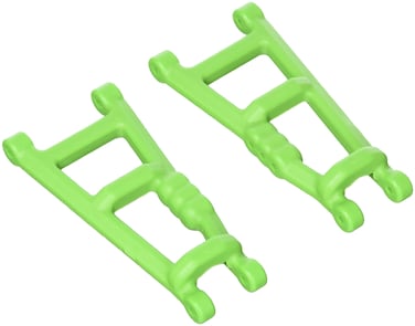 RPM Rear Aarms for The Electric 2WD Stampede Rustler and Monster Jam Green